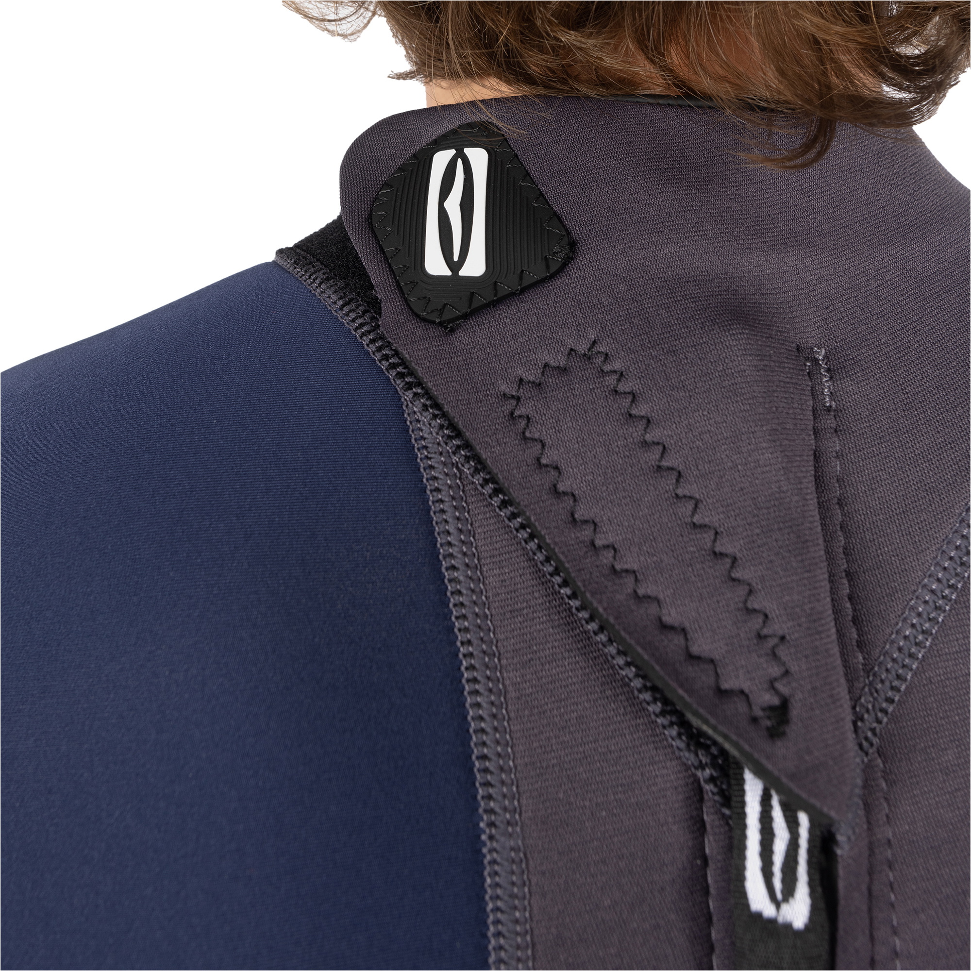 2026 Gul Mens Response 3/2mm Flatlock Back Zip Wetsuit RE1321-C1 - Grey / Navy